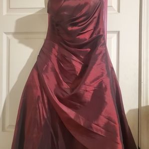 Formal strapless dress